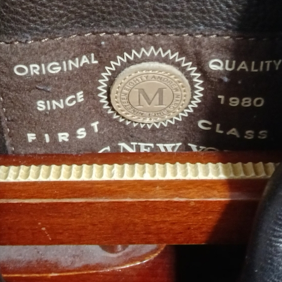 Men's Brown Leather Jacket - Picture 2 of 7